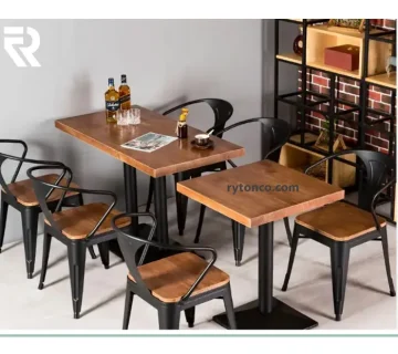 ست میز و صندلی برای کافی شاپ