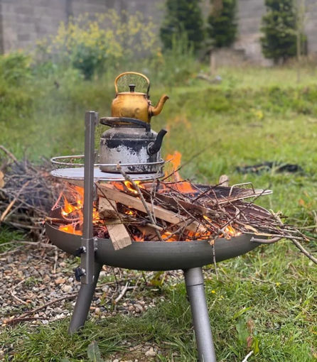 آیا می توان از میز آتشدان برای پخت و پز استفاده کرد؟ 7 میز آتشدان برای پخت و پز