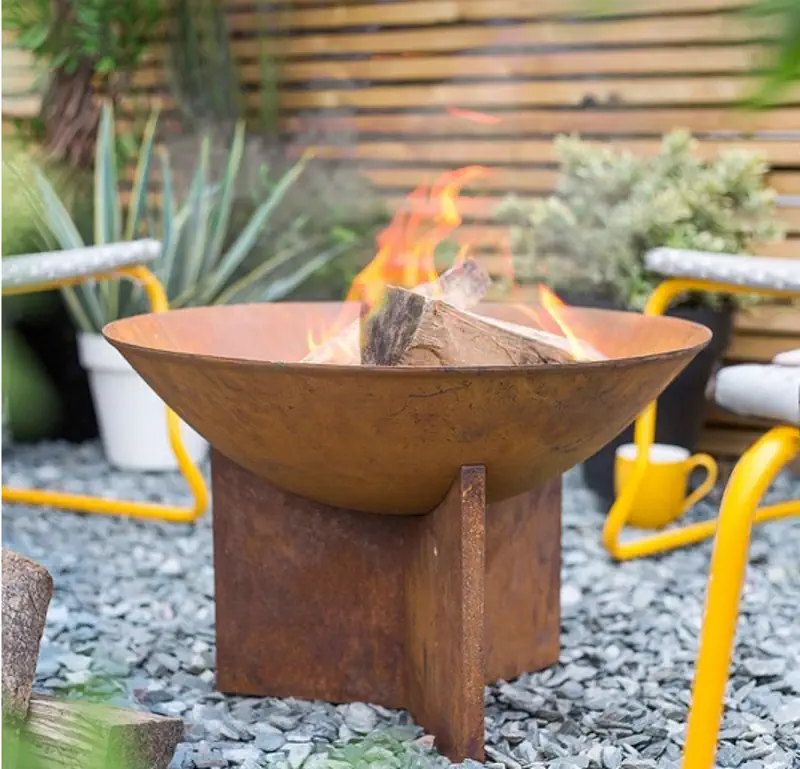 چگونه زنگ زدگی آتشدان را برطرف کنیم؟ 6 زنگ زدگی آتشدان