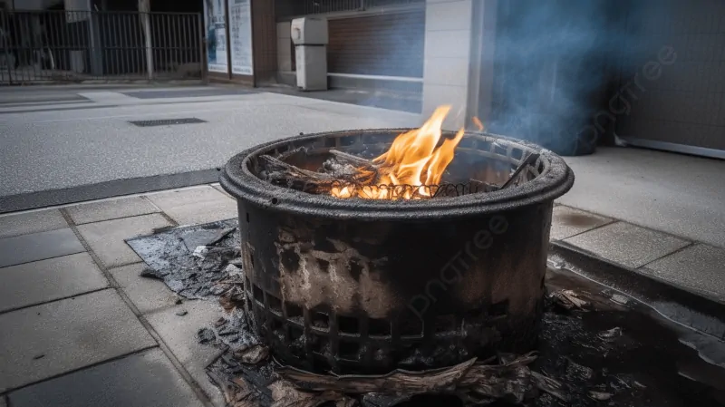 آیا می توانم از میز آتشدان خود برای سوزاندن زباله استفاده کنم؟ 1 سوزاندن زباله با میز آتشدان