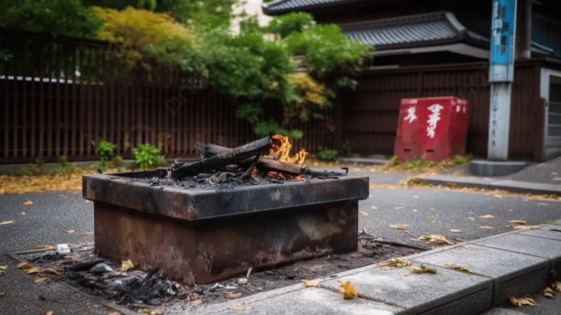 آیا می توانم از میز آتشدان خود برای سوزاندن زباله استفاده کنم؟ 2 سوزاندن زباله با میز آتشدان