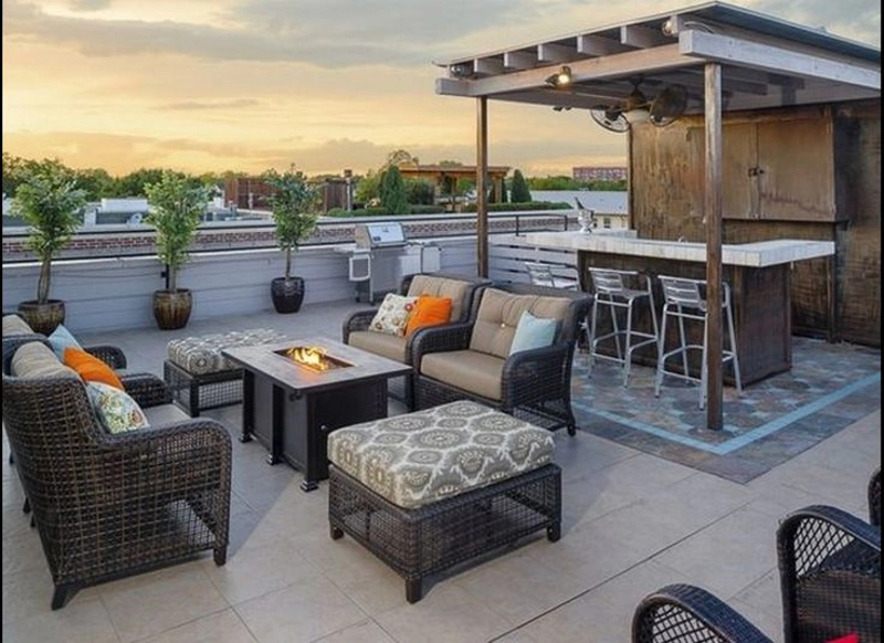 دکور بالکن و تراس بزرگ