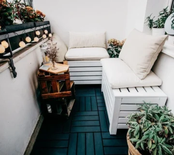 دکور بالکن کوچک